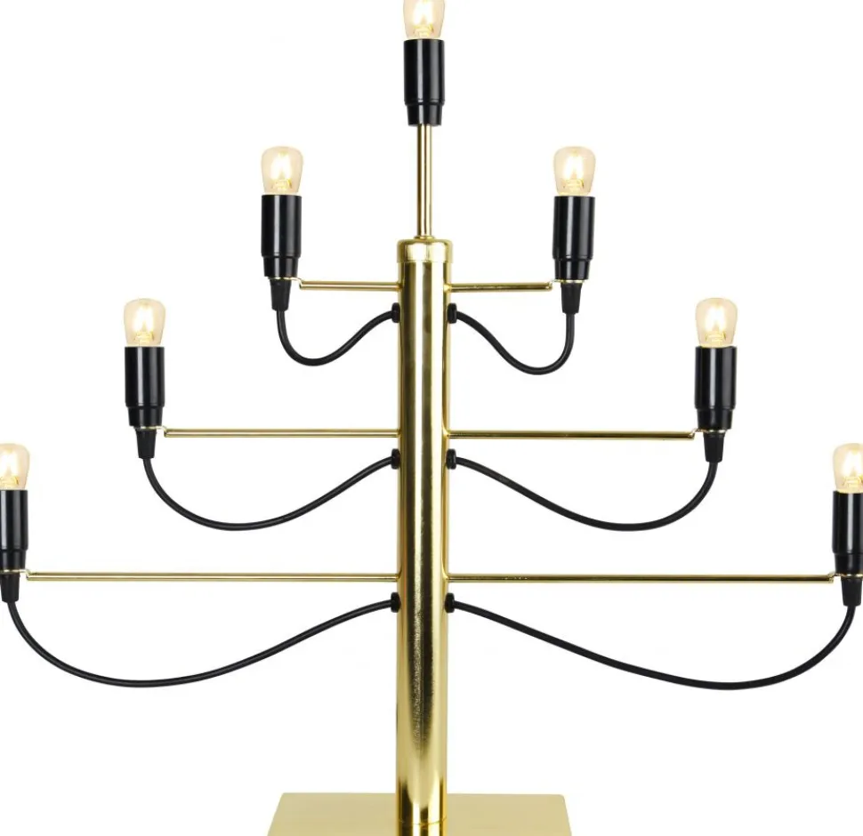 Adventsljusstake 'Milano' - Svart/Guld