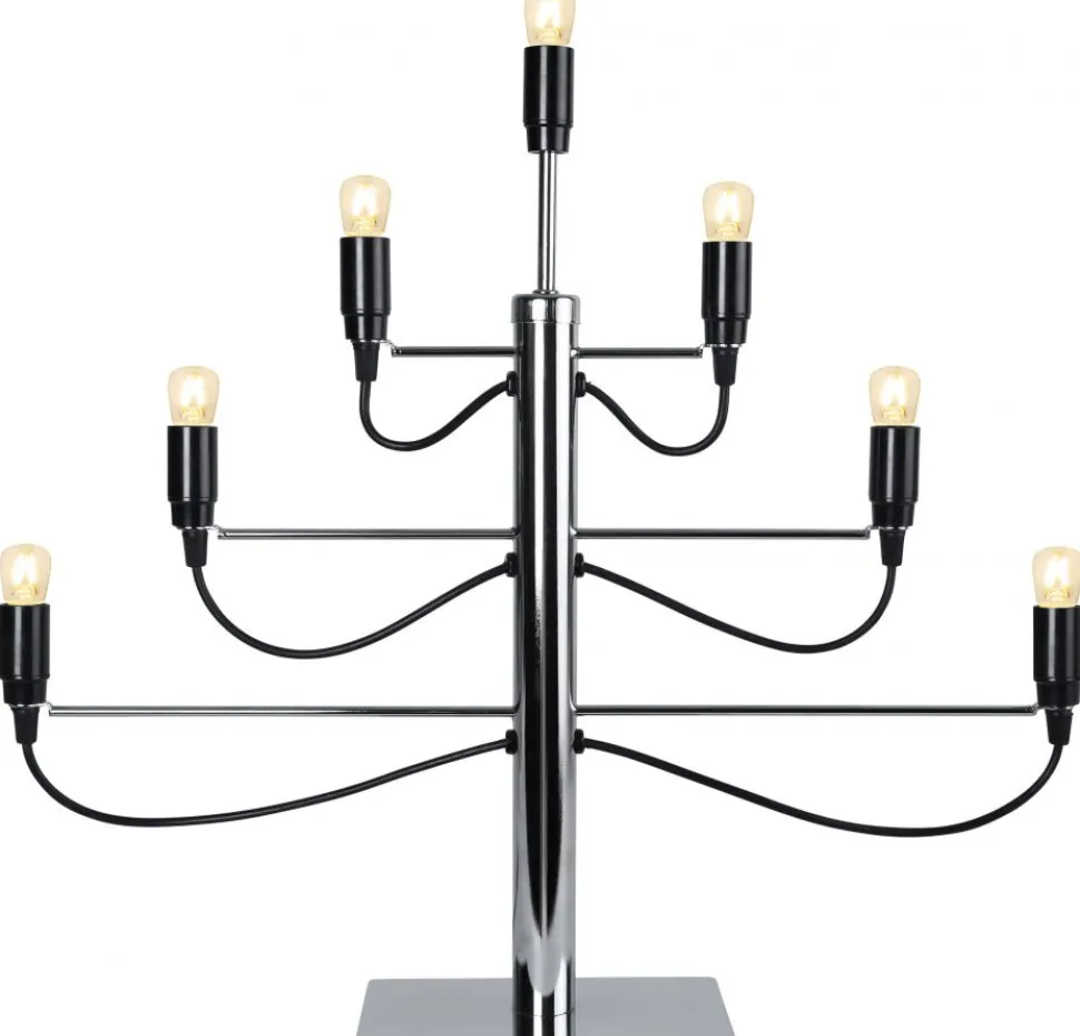 Adventsljusstake 'Milano' - Svart/Silver