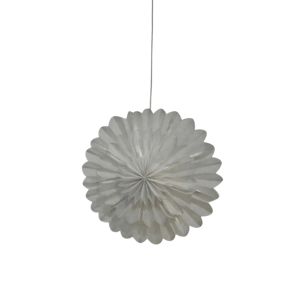 Adventsstjärna 'Lotus' 60cm - Vit
