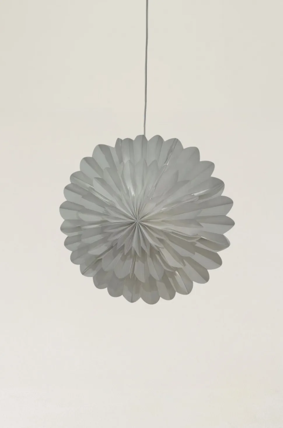 Adventsstjärna 'Lotus' 45cm - Vit