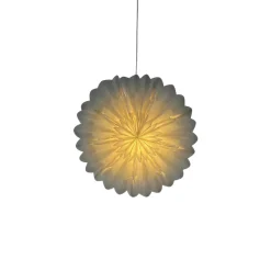 Adventsstjärna 'Lotus' 45cm - Vit