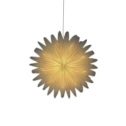 Adventsstjärna 'Lucia' 60cm - Vit