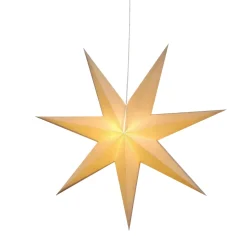 Adventsstjärna 'Sally' 60cm - Vit