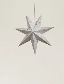 Adventsstjärna 'Skimra' 45cm - Vit