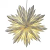 Adventstjärna 'Oslo' 60cm - Beige