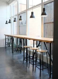 Barbord - Vintage 'Ryan' - 170x70cm
