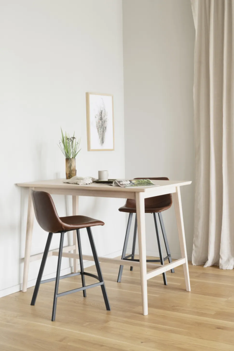 Barstol 'Auburn' - Svart