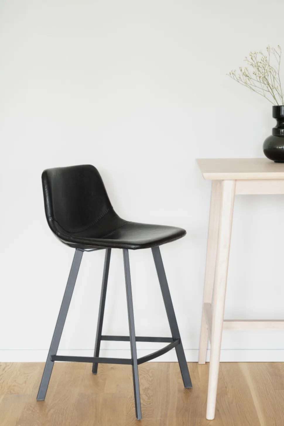 Barstol 'Auburn' - Svart