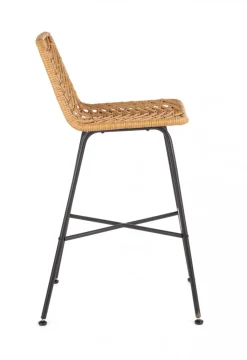 Barstol 'Cane' - Natur/Svart