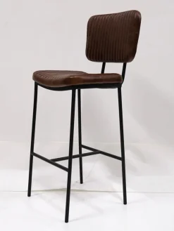 Barstol Vintage - Läder