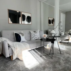 Bäddsoffa 'Eukalyptus' - Beige
