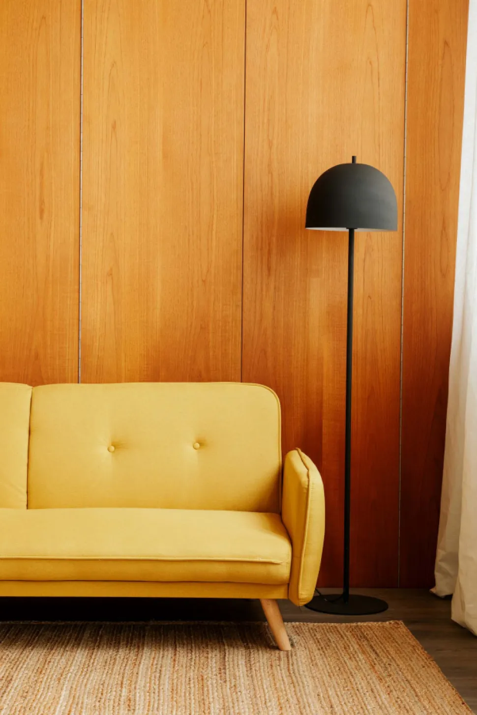 Bäddsoffa 'Kap Verde' - Gul