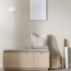 Bänk 'Confetti' 106cm - Vitpigmenterad