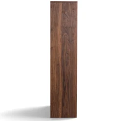 Bokhylla 'Colin' 60x129 - Valnöt/Svart