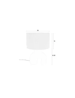 Bordslampa 'Bibi' - Beige