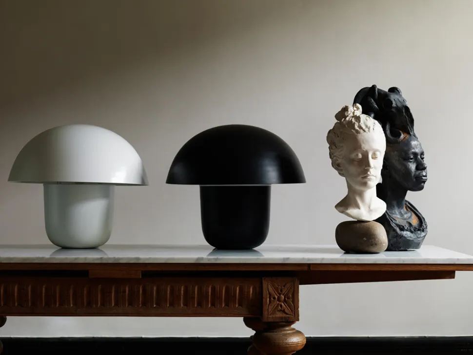 Bordslampa 'Carl-Johan' - Svart S