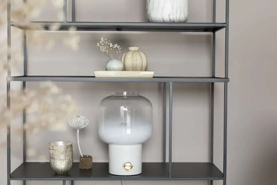 Bordslampa 'Moody' - Vit