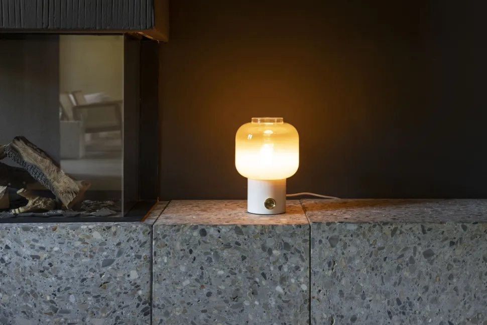 Bordslampa 'Moody' - Vit