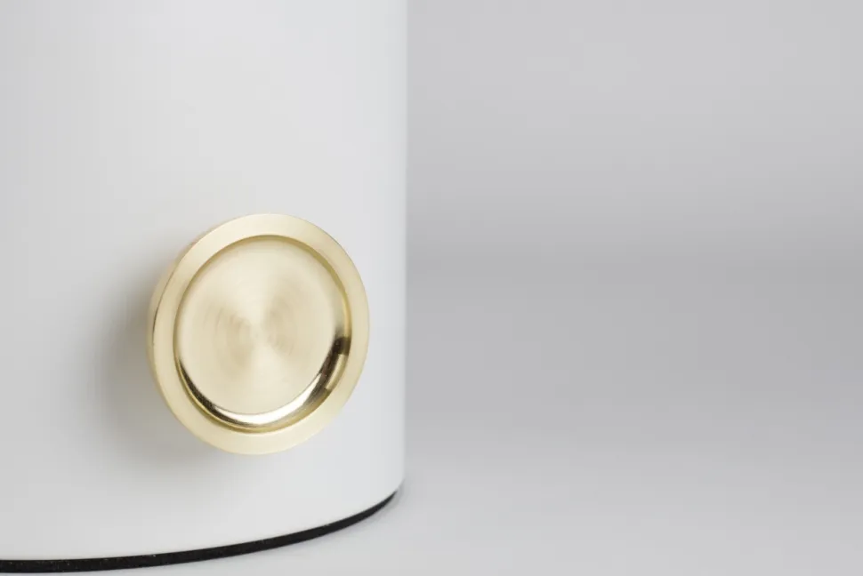Bordslampa 'Moody' - Vit