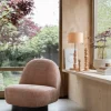 Bordslampa 'Totem' 26x26 - Beige