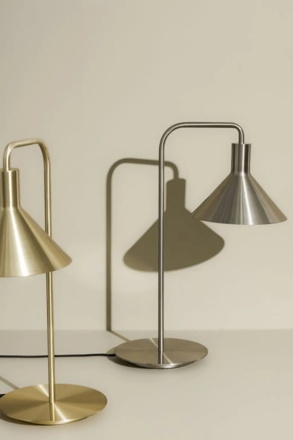 Bordslampa 'Yama' - Mässing