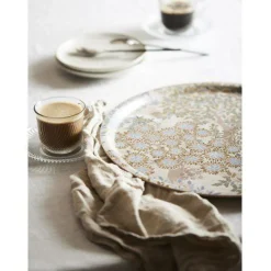 Bricka 'Aran' 38cm - Beige