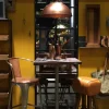 Fabrikslampa vintage 'Thormann' - Koppar
