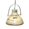 Factorylampa Vintage - Patinerad vit