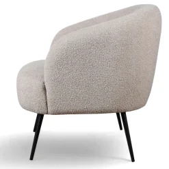 Fåtölj 'Capri' - Beige/Bouclé