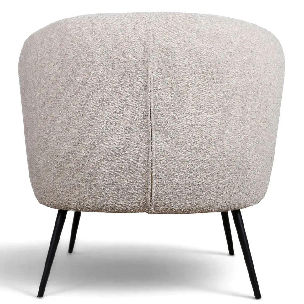 Fåtölj 'Capri' - Beige/Bouclé
