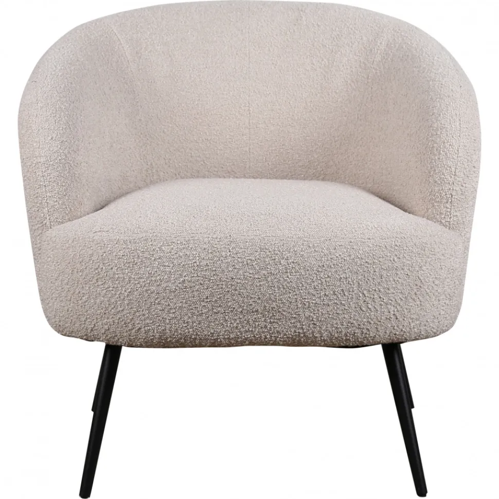 Fåtölj 'Capri' - Beige/Bouclé