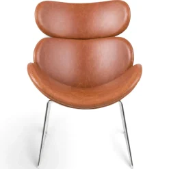 Fåtölj 'Hushum' 85cm - Brun