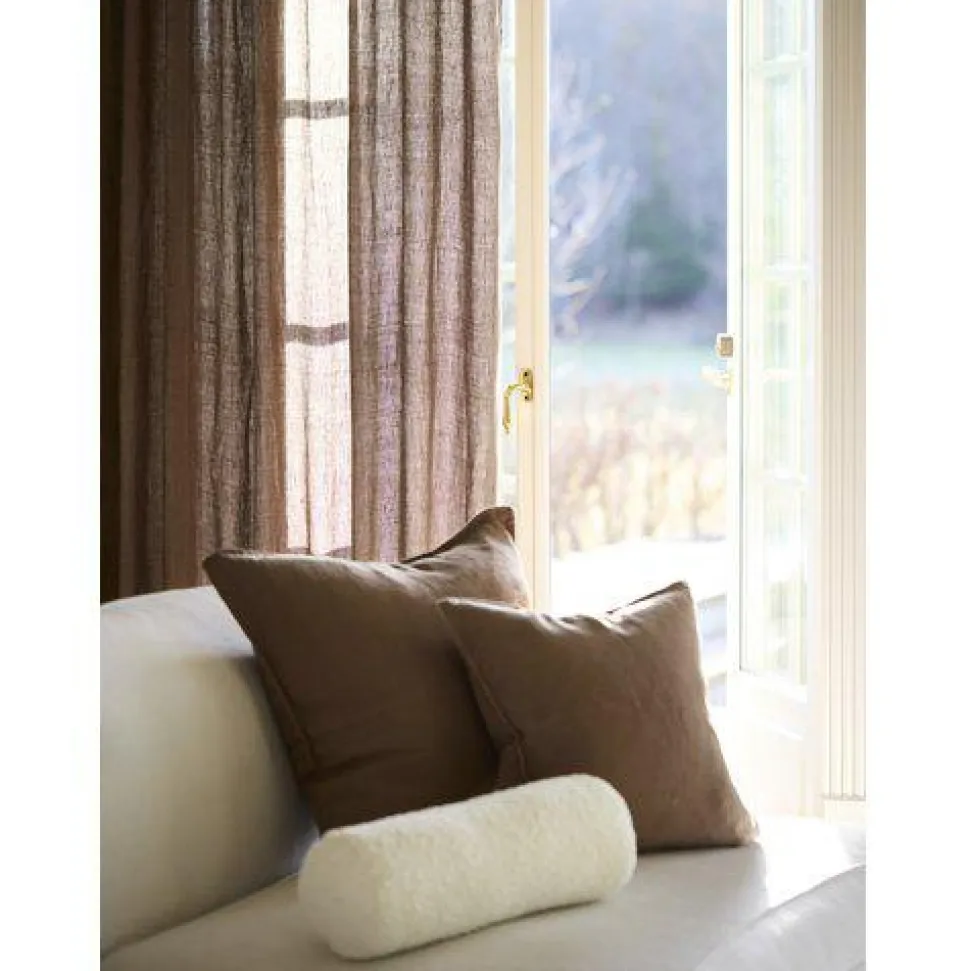 Gardin 'Julie' 2-pack 145x280 - Mörk Brun