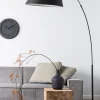 Golvlampa 'Arc' - Svart