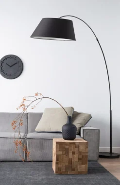 Golvlampa 'Arc' - Svart