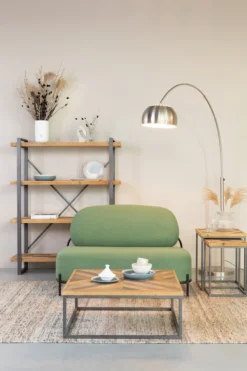 Golvlampa 'Bow' - Silver