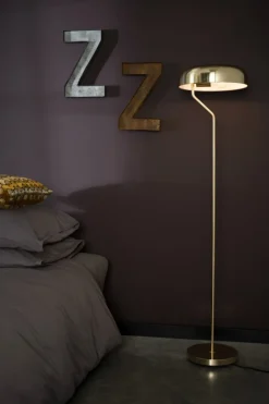 Golvlampa 'Eclipse' - Mässing