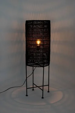 Golvlampa 'Kari' - Svart
