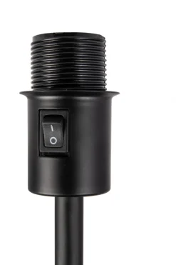 Golvlampa 'Matisse' - Vit/Svart