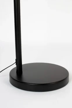 Golvlampa 'Metal Bow' - Svart