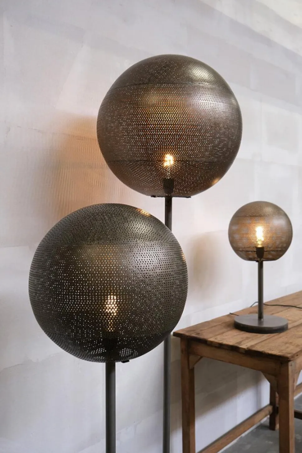 Golvlampa 'Moonlight' L - Järn