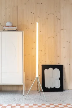 Golvlampa 'Scotty' 51x51 - Beige