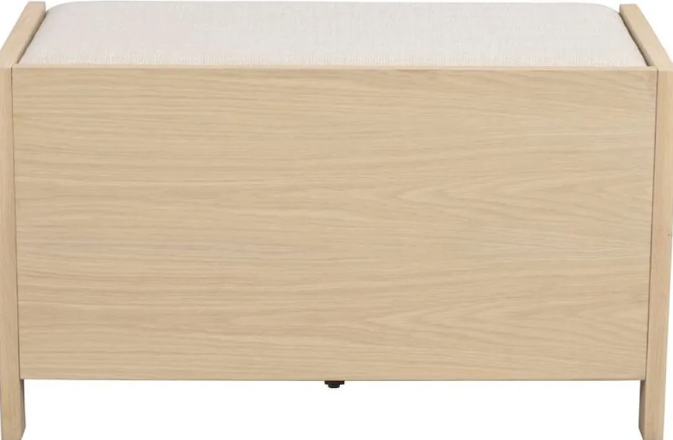 Hallbänk 'Hillmond' 80cm - Ljus ek