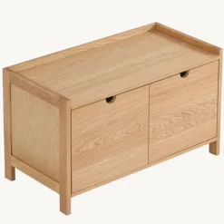 Hallbänk 'Mellby' - Ek