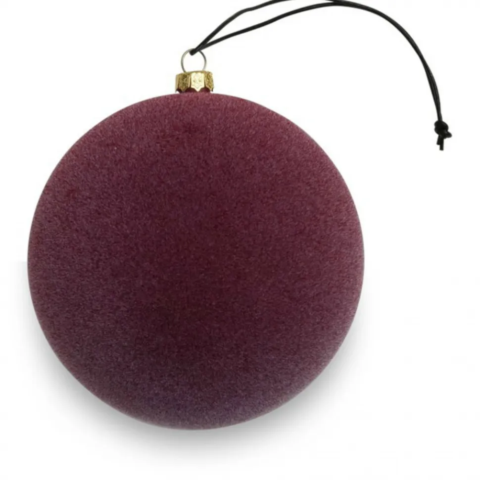Julgranskula 'Velvet' - Burgundy (S)