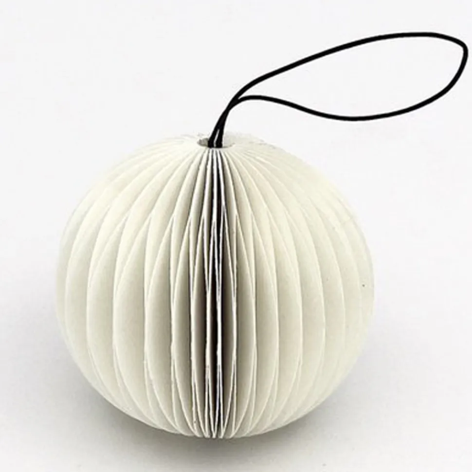 Julgranspynt 'Snowball' - Vit