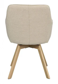 Karmstol 'Alison' - Beige
