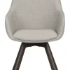 Karmstol 'Alison' - Beige/brun