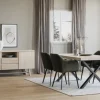 Karmstol 'Bolton' - Grön/Svart