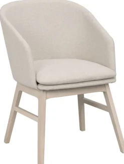 Karmstol 'Windham' - Beige/Vitpigmenterad